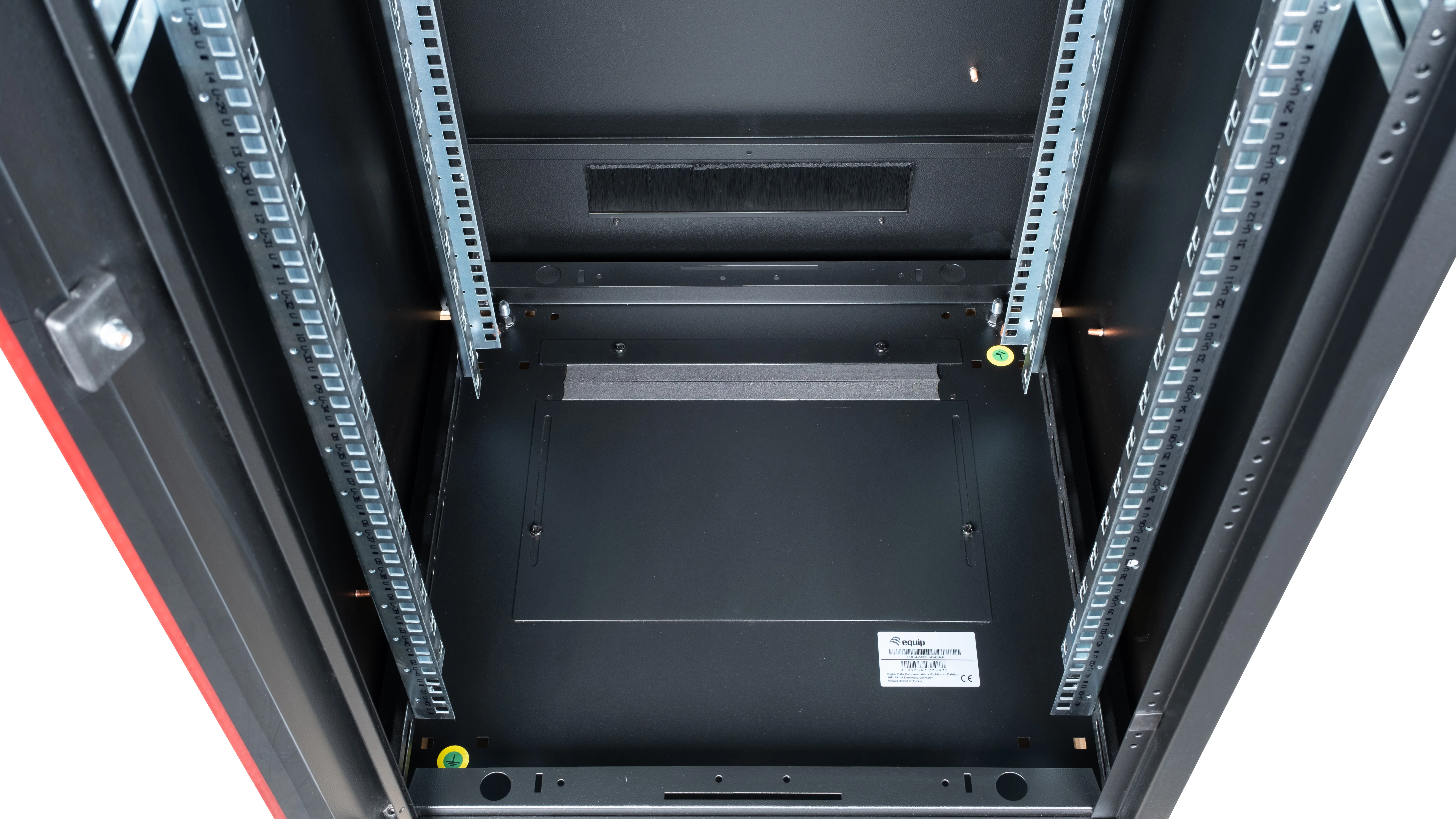 Bastidor 19" 42U 600x600mm Preto Equip Dynamic Flex Cabinet RAL9005 - Imagem 6