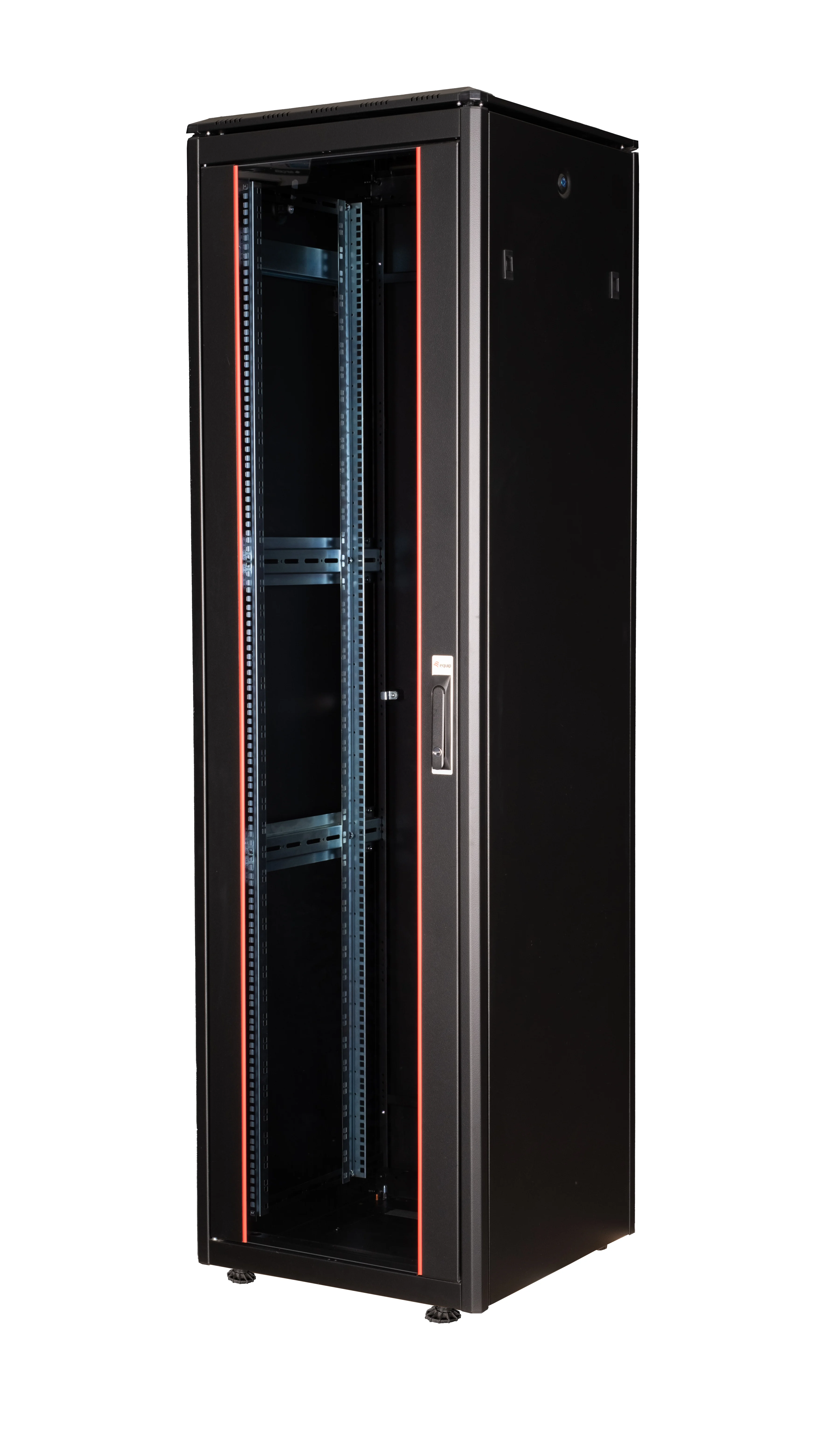 Bastidor 19" 42U 600x600mm Preto Equip Dynamic Flex Cabinet RAL9005 - Imagem 1