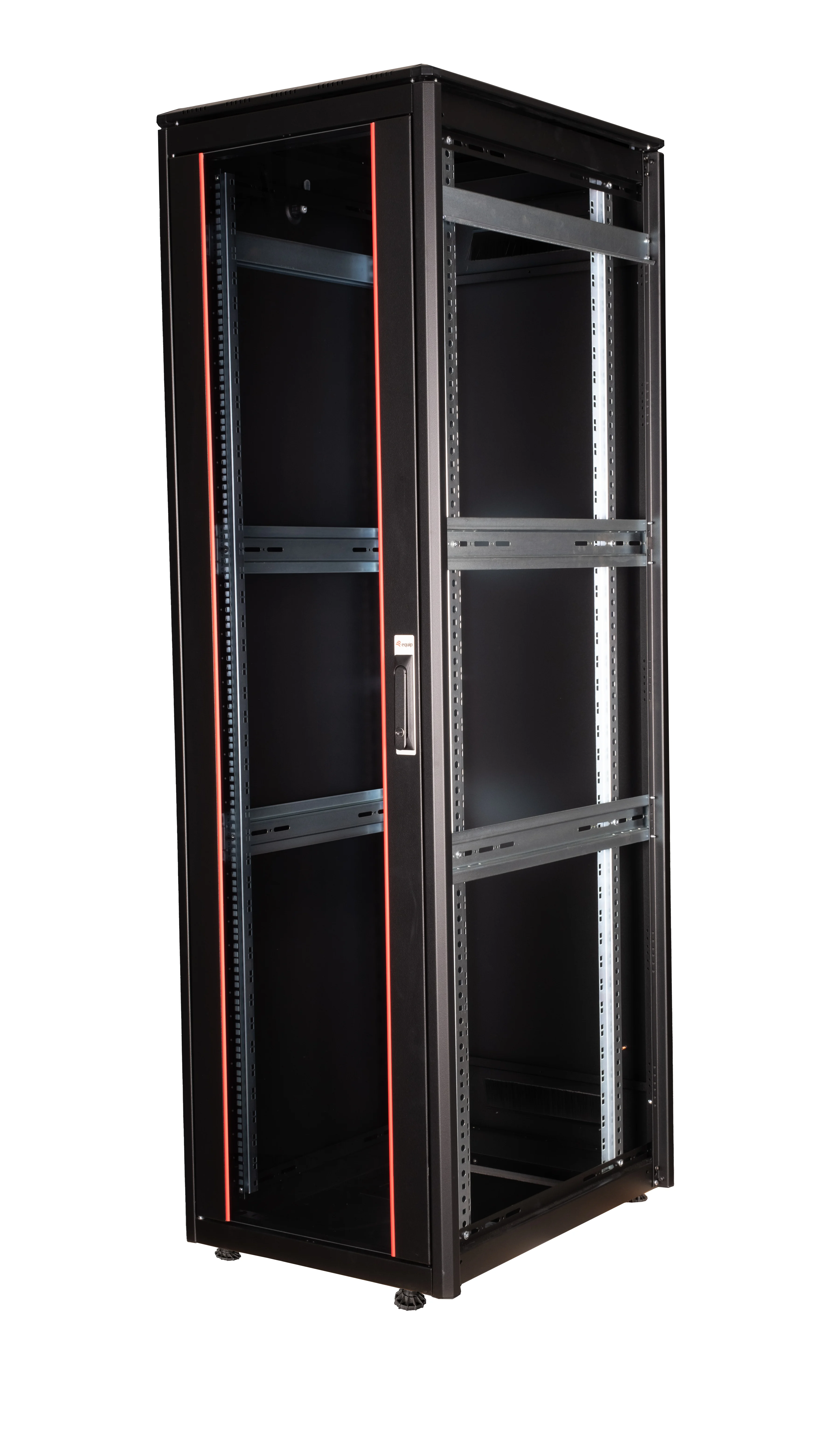 Bastidor 19" 42U 600x800mm Preto Equip Dynamic Flex Cabinet RAL9005 - Imagem 2