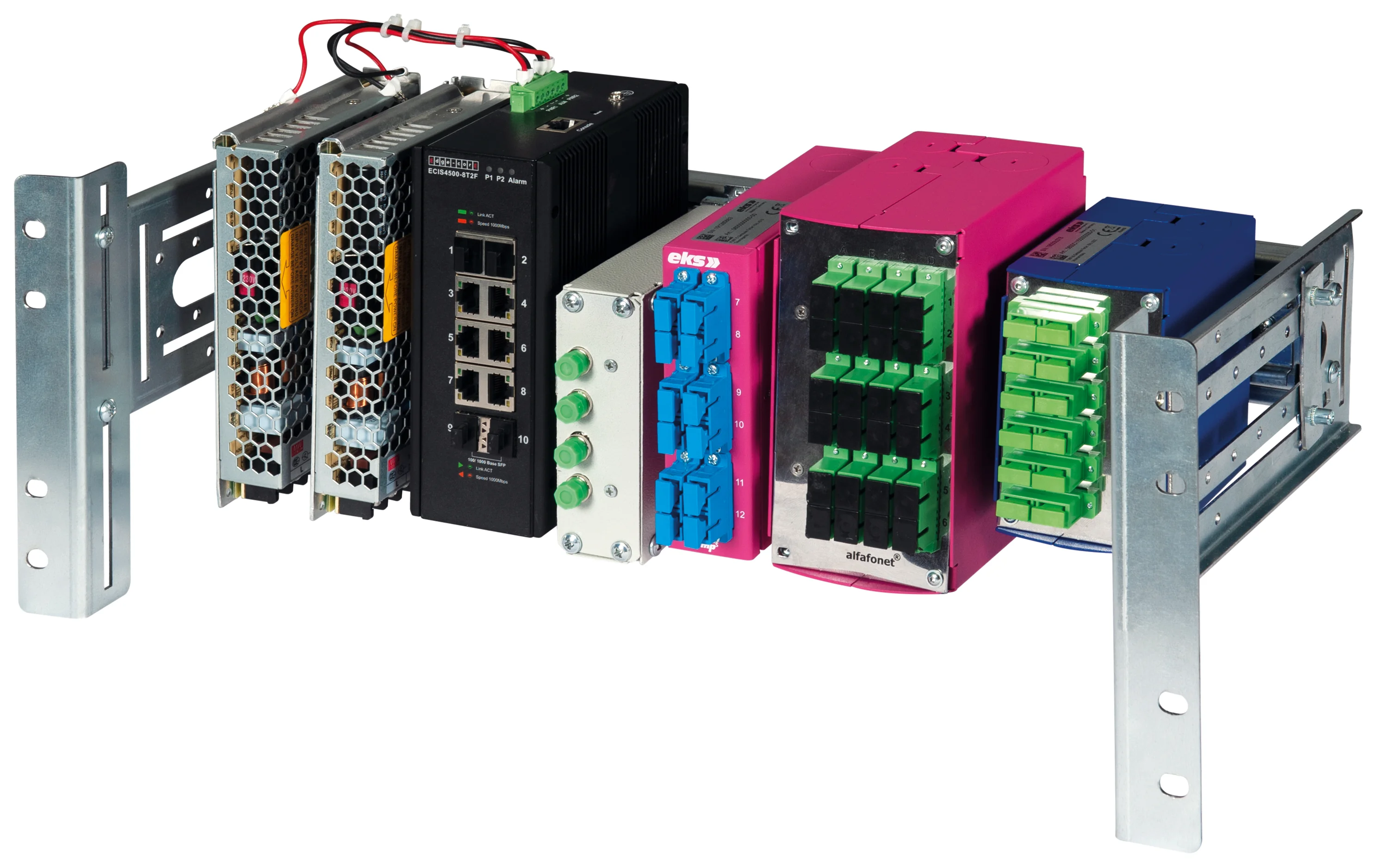 Módulo DIN Rail 2U para Bastidor 19" Equip - Imagem 7