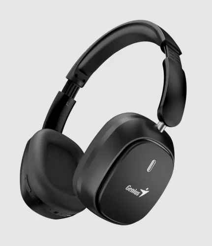 Auriculares Bluetooth Genius HS-820BT com microfone e carga USB-C