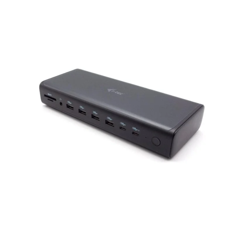 Estação de Engate i-Tec Universal 6x 4K Display USB-C/Thunderbolt 4 2x HDMI 2x DP PD 140W 2.5GbE
