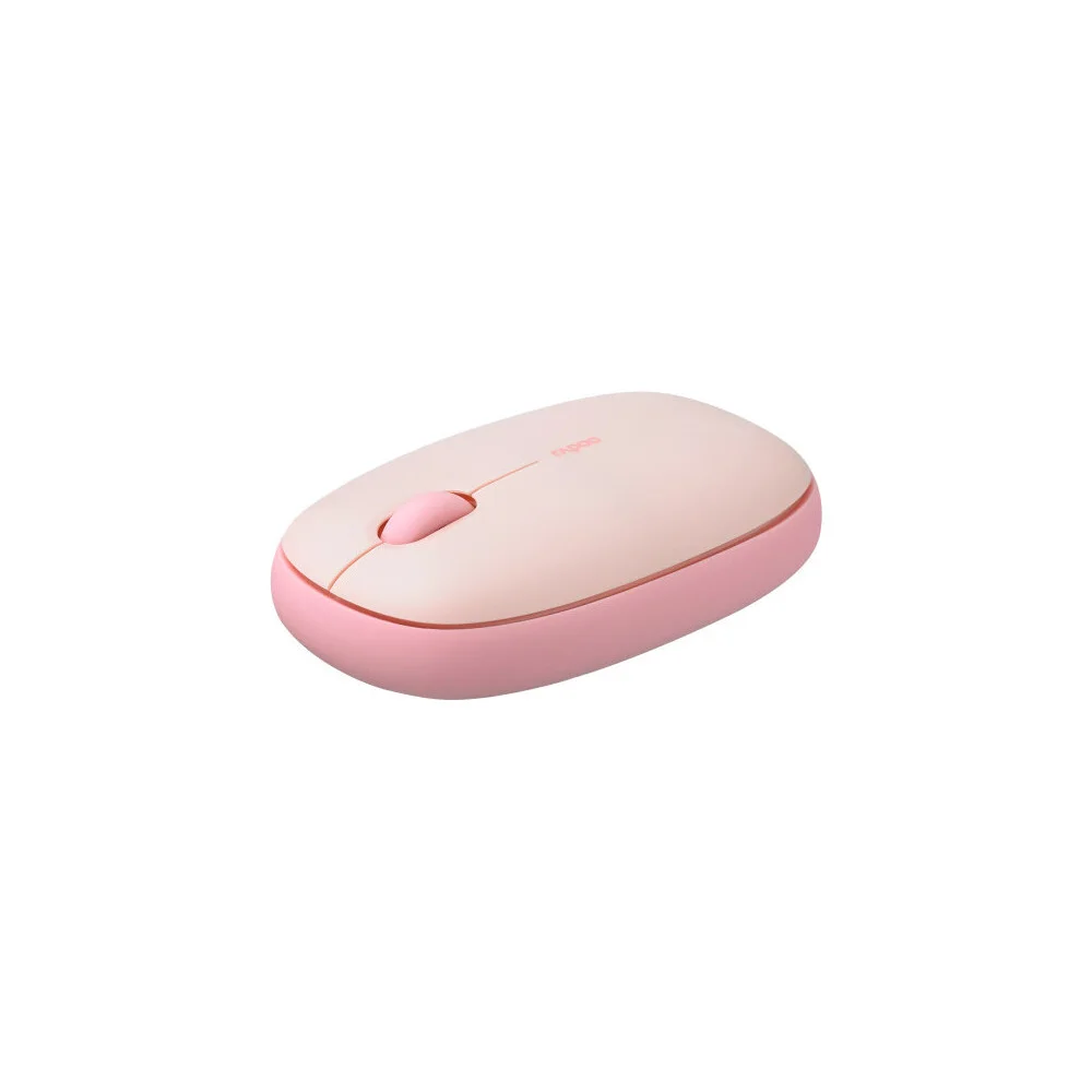 Rato RAPOO M660 Multi-Modo Silencioso Rosa - Imagem 1
