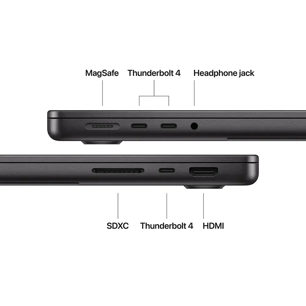 Portátil Apple MacBook Pro M5 14.2 24GB 1TB SSD Preto Espacial Português - Imagem 7