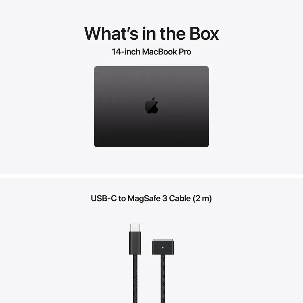 Portátil Apple MacBook Pro M5 14.2 24GB 1TB SSD Preto Espacial Português - Imagem 9