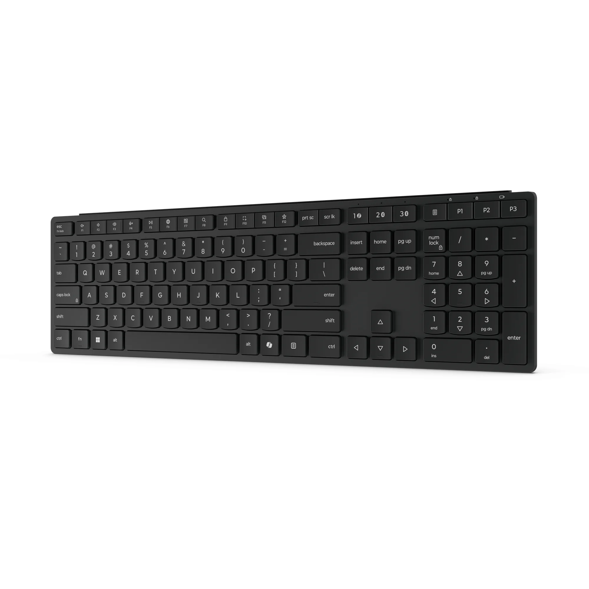 Teclado Sem Fios Lenovo Multi-Mode Pro Keyboard 6000 Bluetooth Cinzento Profissional - Imagem 2