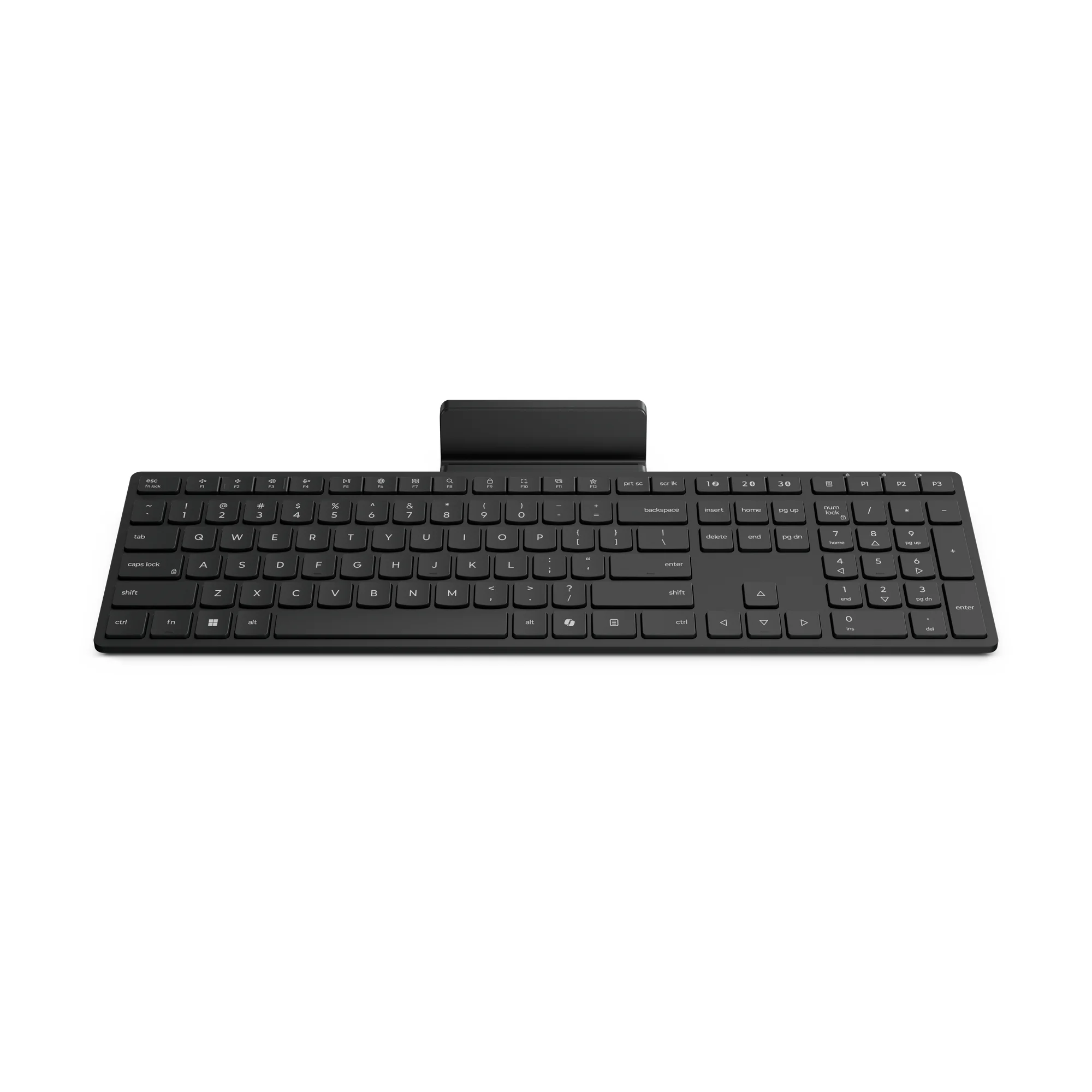 Teclado Sem Fios Lenovo Multi-Mode Pro Keyboard 6000 Bluetooth Cinzento Profissional - Imagem 4