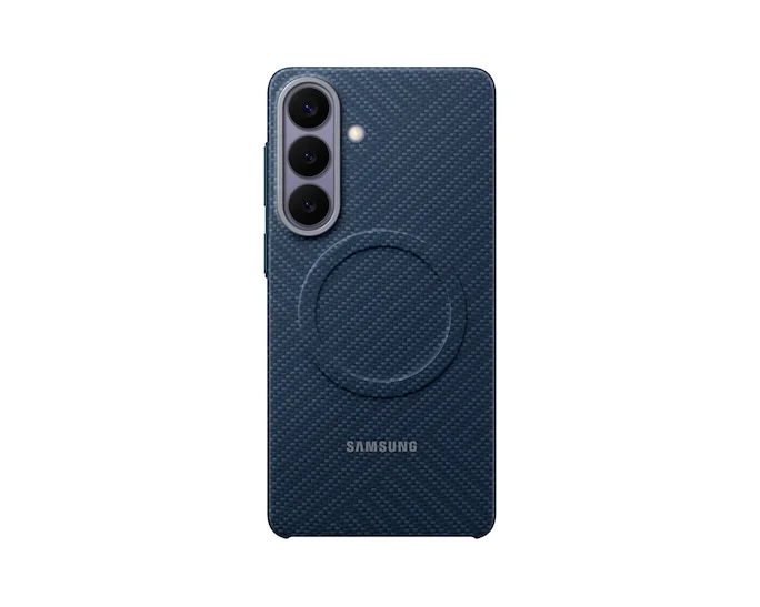 Capa Magnética de Fibra de Carbono Samsung Galaxy S26+ Azul Violeta