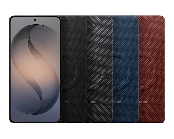 SAMSUNG Magnetic Carbon Case Galaxy S26+ Gray - Imagem 6