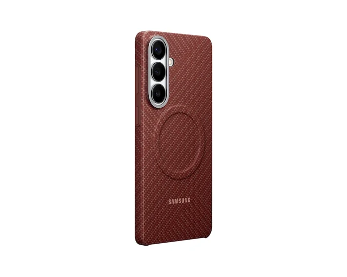 Capa Magnética Samsung Carbon para Galaxy S26+ Coral Vermelho - Imagem 3
