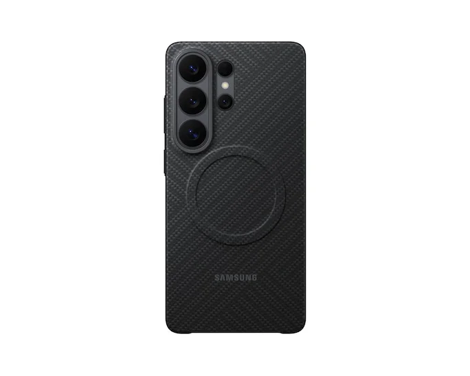 Capa Protetora Magnética SAMSUNG Galaxy S26 Ultra em Carbono Preto