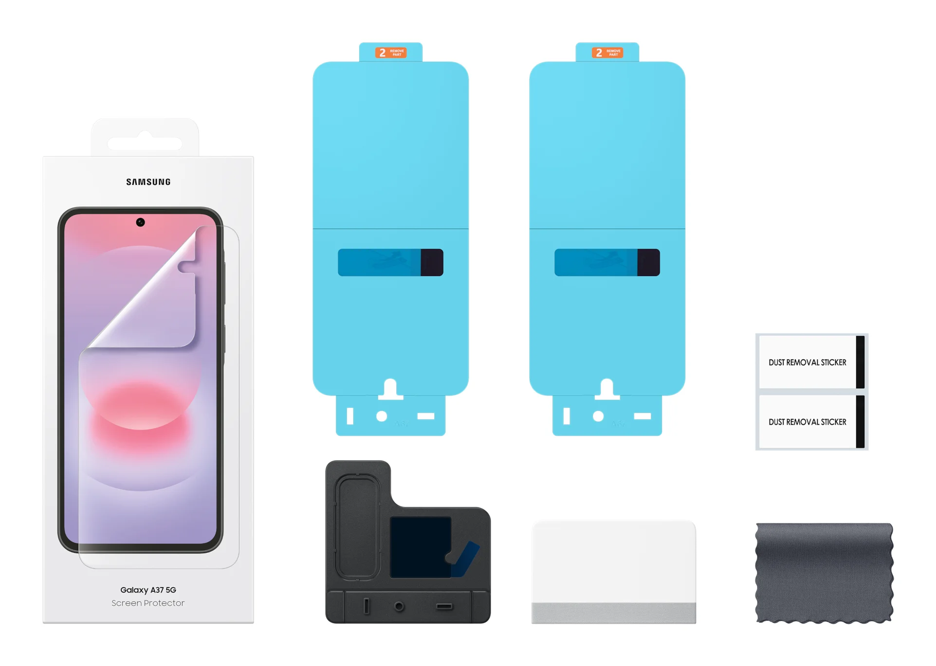 SAMSUNG Protetor de Ecrã A37 Transparente - Imagem 3