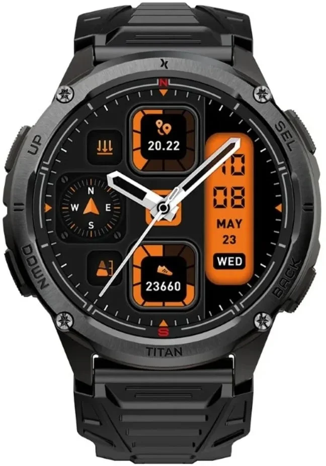 Smartwatch Maxcom FW111 Titan Chronos GPS Preto - Imagem 2