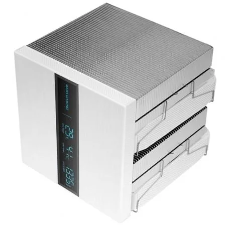 Cooler CPU Mars Gaming MCPU-LCDPRO Dual Tower Ecrã LCD 2x 120mm 380W TDP ARGB Infinity Mirror Intel AMD Branco - Imagem 4