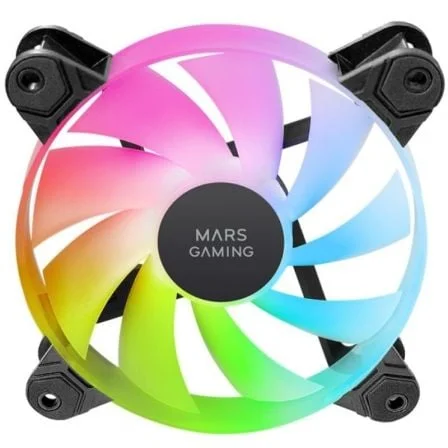 Pack 4 Ventoinhas Mars Gaming MF-4A 120mm Full ARGB Frameless Preto - Imagem 2