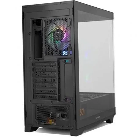 Caixa PC Mid Tower NOX Hummer Ether Vidro Curvo Preto - Imagem 4