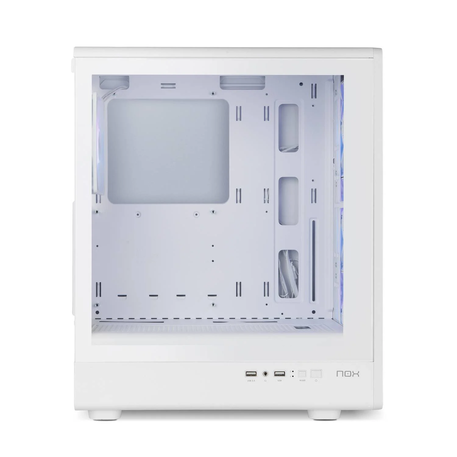 Caixa ATX NOX Infinity IOTA Branco ARGB Mesh Mid Tower - Imagem 4