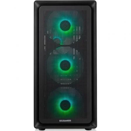 Caixa ATX NOX Hummer White AERO Mid Tower ARGB Hyperflow Branco - Imagem 2