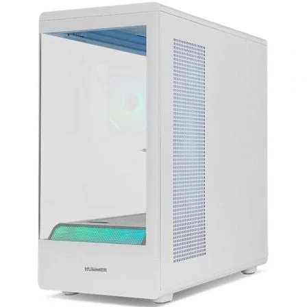 Caixa PC NOX Hummer Signal Mid Tower ARGB Frameless Branco - Imagem 3