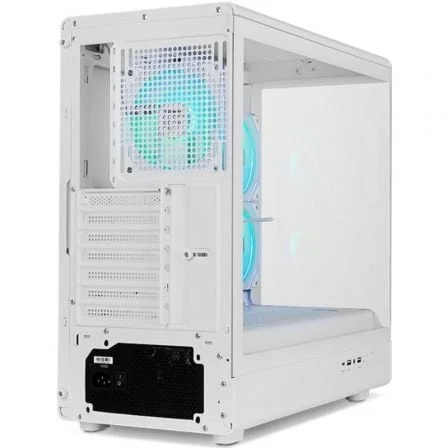Caixa PC NOX Hummer Signal Mid Tower ARGB Frameless Branco - Imagem 5