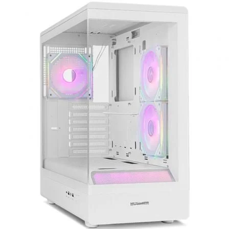 Caixa PC NOX Hummer Signal Mid Tower ARGB Frameless Branco