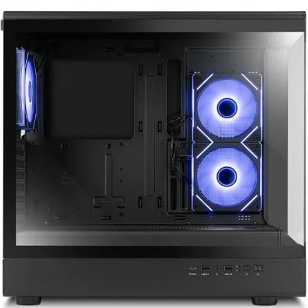 Caixa PC NOX Hummer Signal Mid Tower ARGB Frameless Preto - Imagem 4