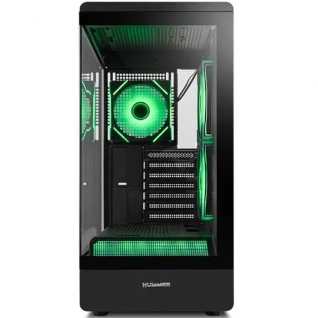 Caixa PC NOX Hummer Signal Mid Tower ARGB Frameless Preto - Imagem 2