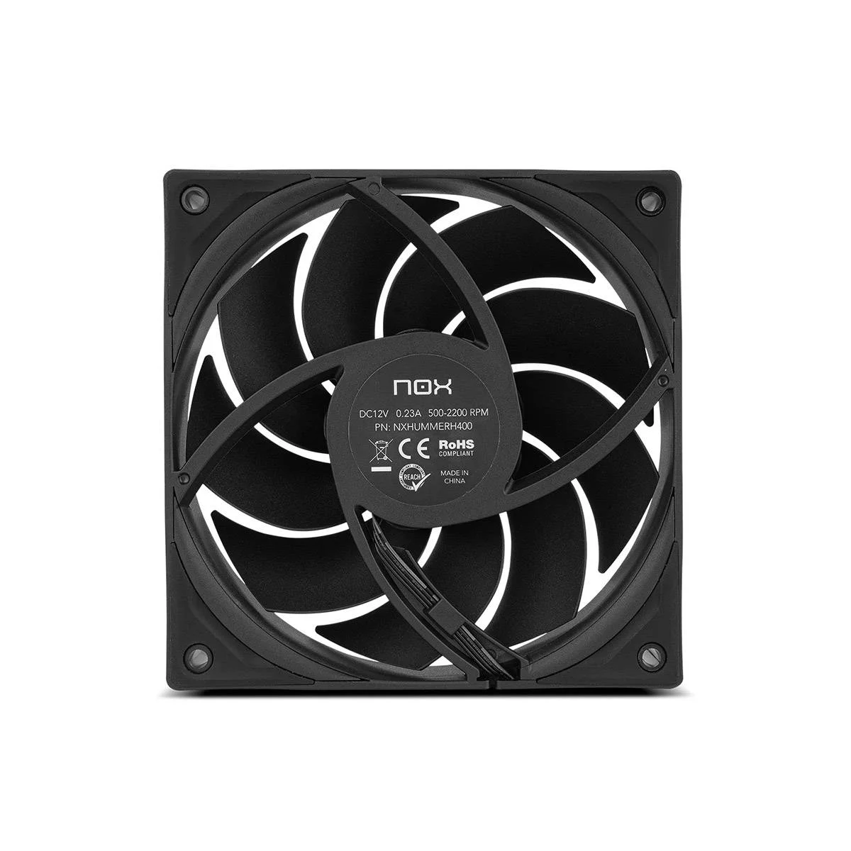 Cooler CPU NOX Hummer H-400 Black Edition 120mm Preto - Imagem 7