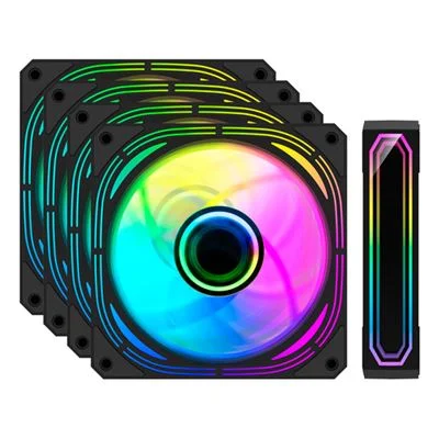 COOLBOX GAMING KIT INFINITYPRO 120 ARGB FANS 4PACK - Imagem 3