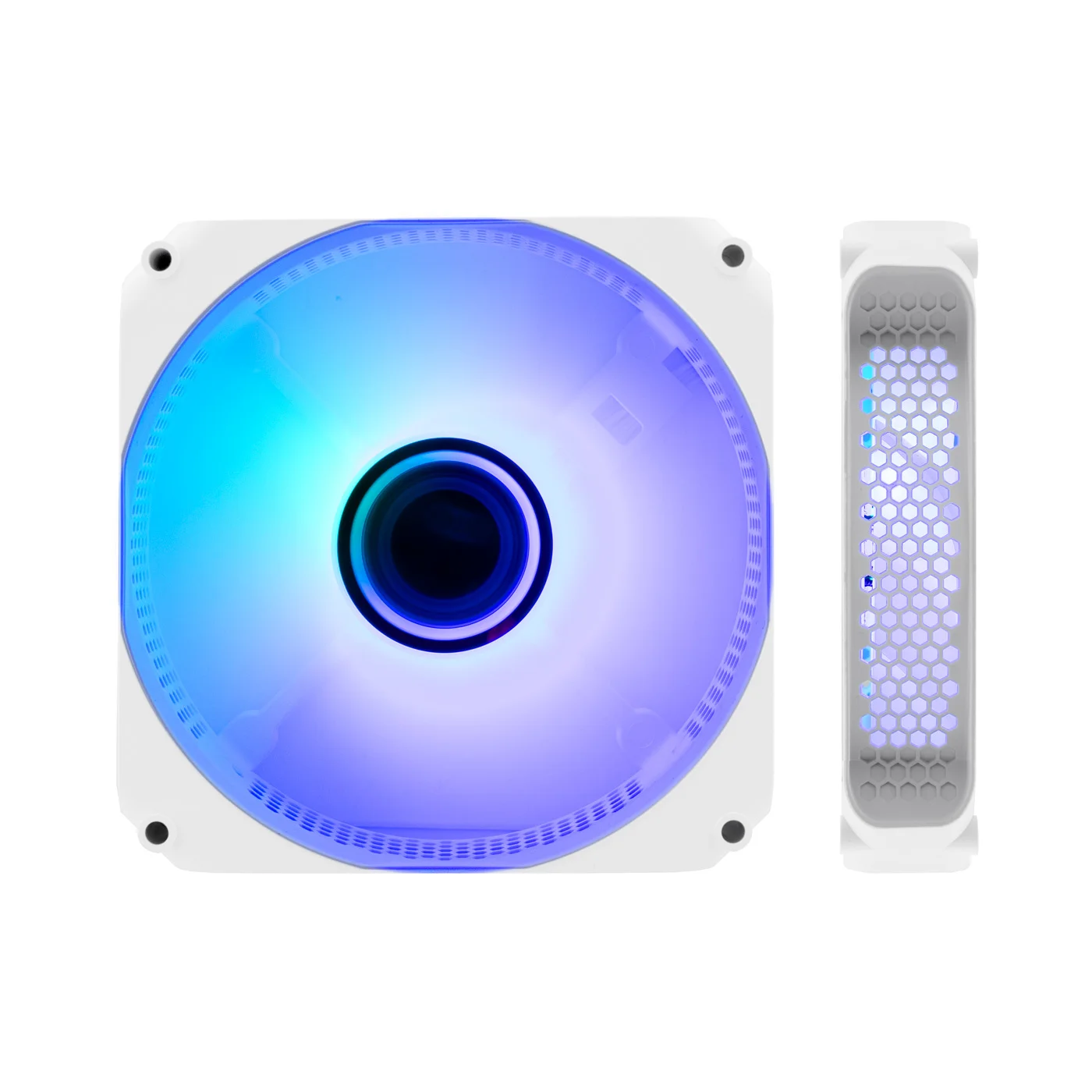 Ventoinha Suplementar CoolBox Gaming Infinity ARGB 120mm Branco - Imagem 3