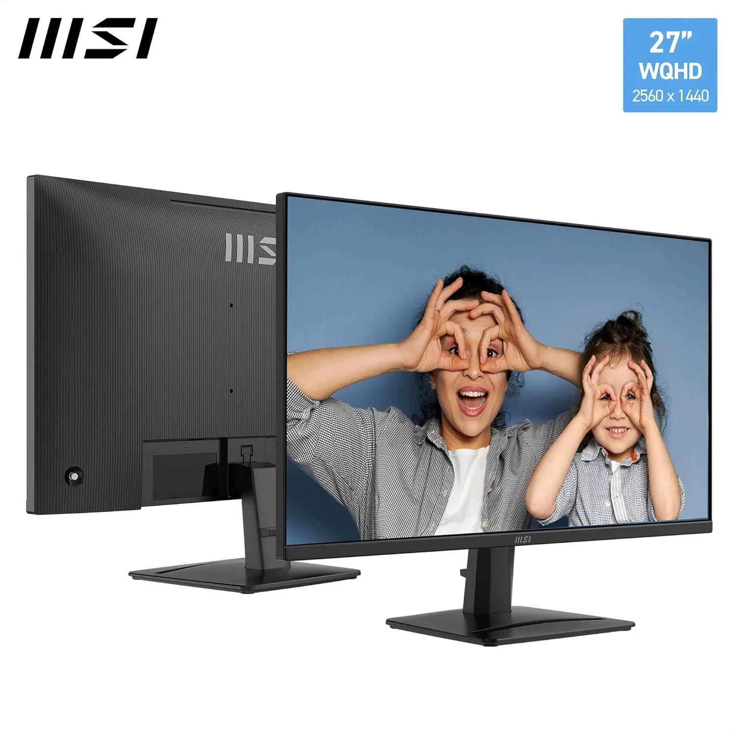 Monitor MSI PRO MP275Q E14 27" WQHD IPS 144Hz 1ms Preto - Imagem 2