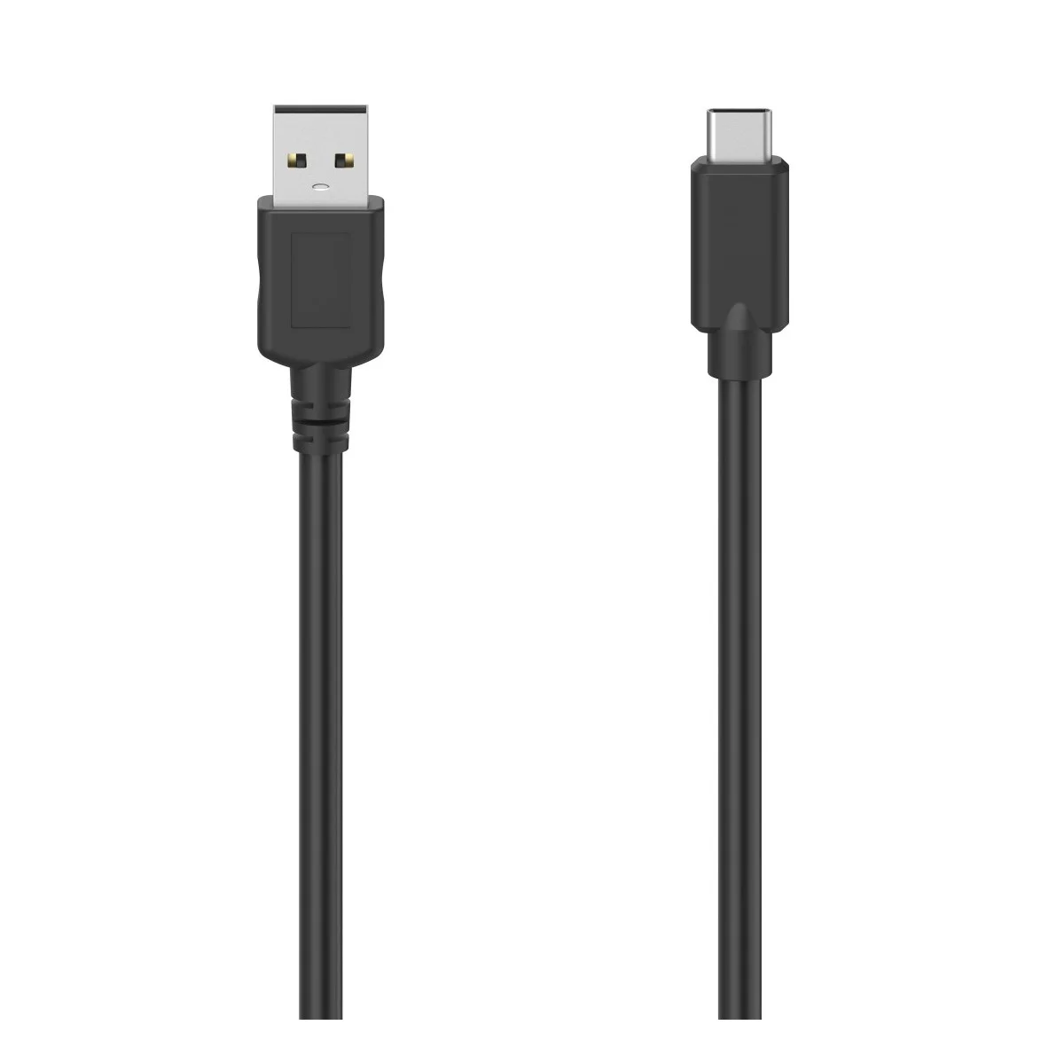Cabo USB-C para USB-A Hama USB 2.0 480 Mbit/s 0.75m Preto