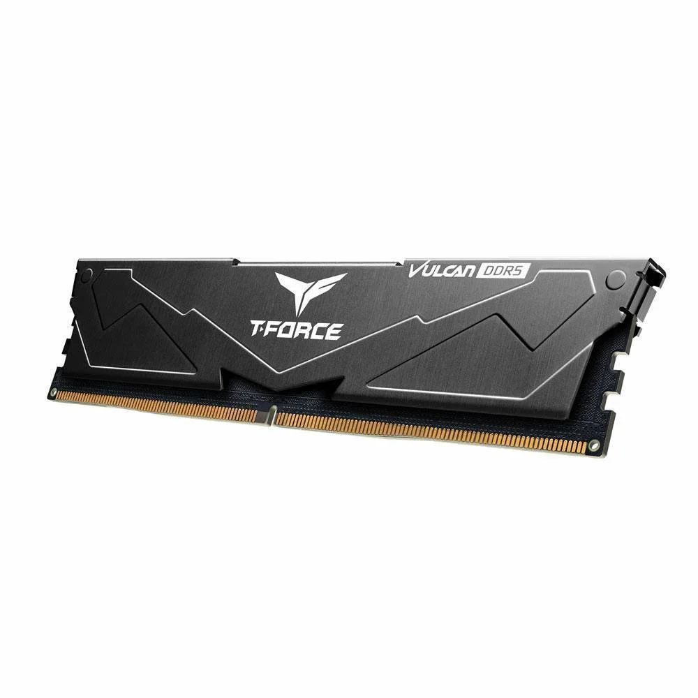 Memória RAM TEAM GROUP T-Force VULCAN 16GB (2x8GB) DDR5 5600MT/s CL40 Preto - Imagem 2