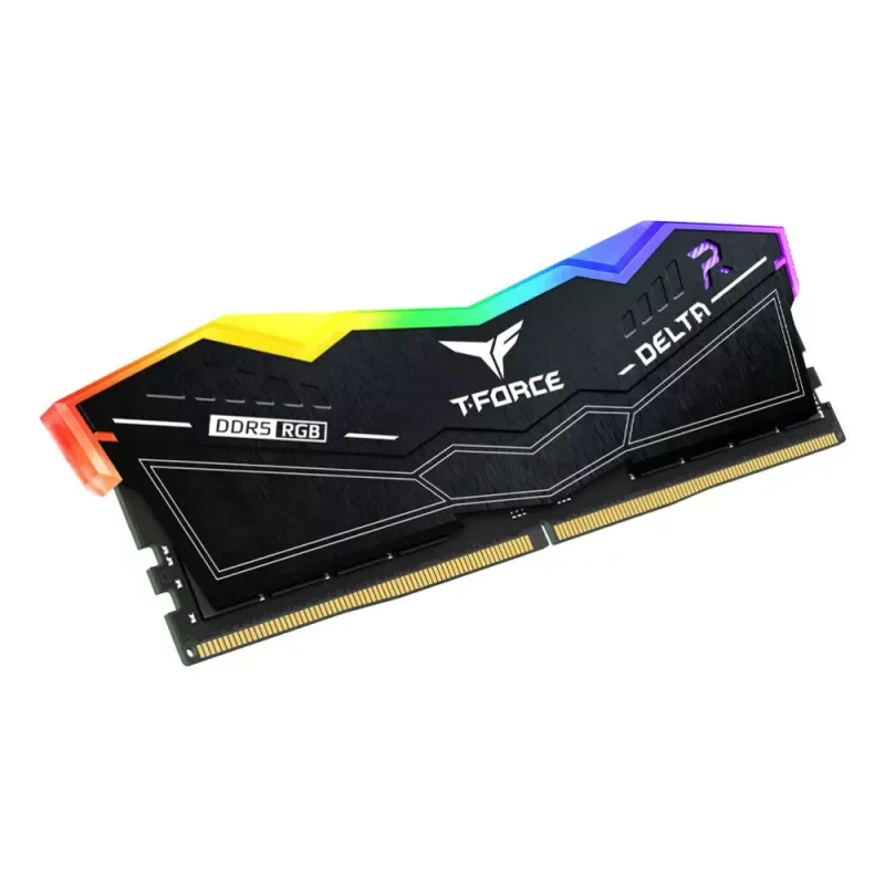 Memória RAM TEAM GROUP T-Force DELTA RGB 16GB (2x8GB) DDR5 5600MT/s CL40 Preto - Imagem 5