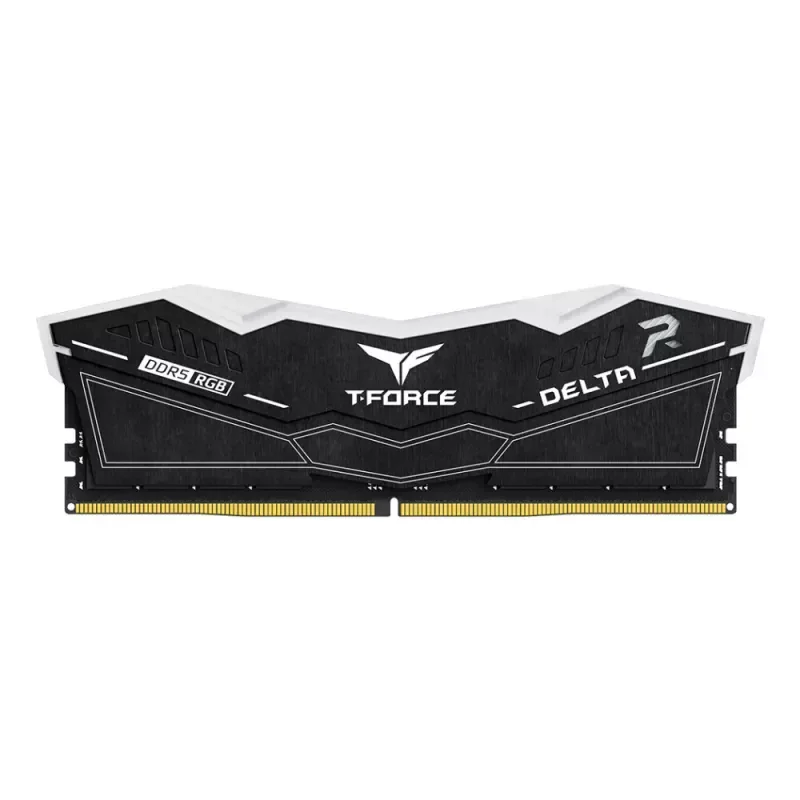 Memória RAM TEAM GROUP T-Force DELTA RGB 16GB (2x8GB) DDR5 5600MT/s CL40 Preto - Imagem 2