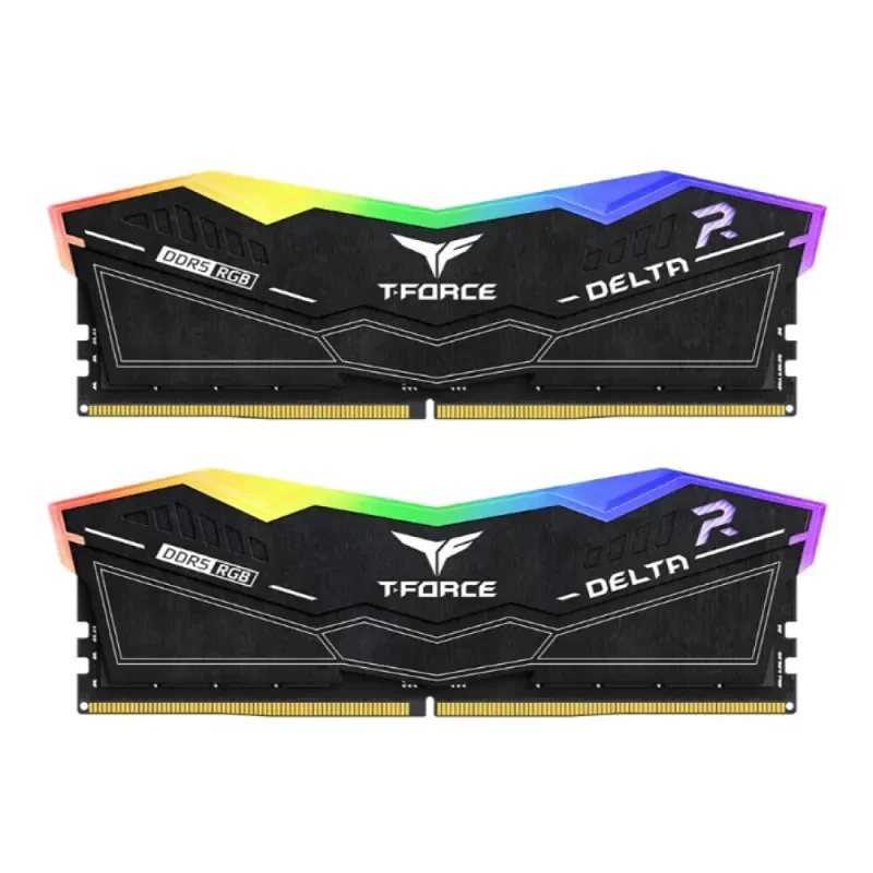 Memória RAM TEAM GROUP T-Force DELTA RGB 16GB (2x8GB) DDR5 5600MT/s CL40 Preto - Imagem 6