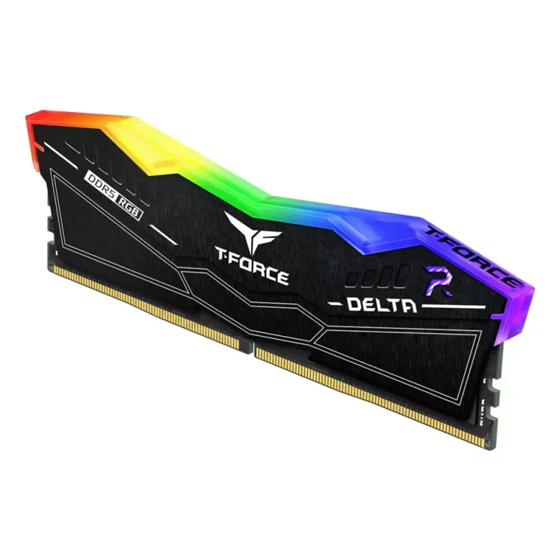 Memória RAM TEAM GROUP T-Force DELTA RGB 16GB (2x8GB) DDR5 5600MT/s CL40 Preto - Imagem 4