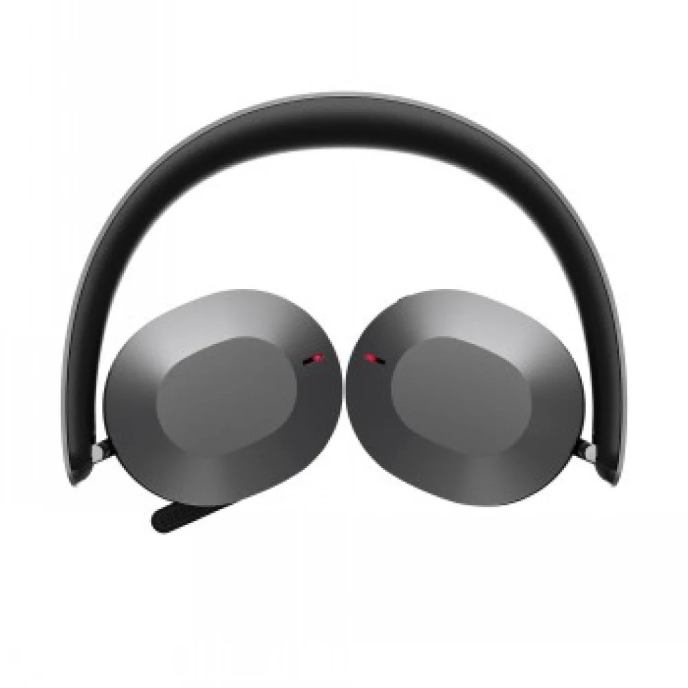 Auscultadores Sem Fios Lenovo 8550 Aura Edition ANC Dobráveis Bluetooth USB-C Teams Preto - Imagem 7