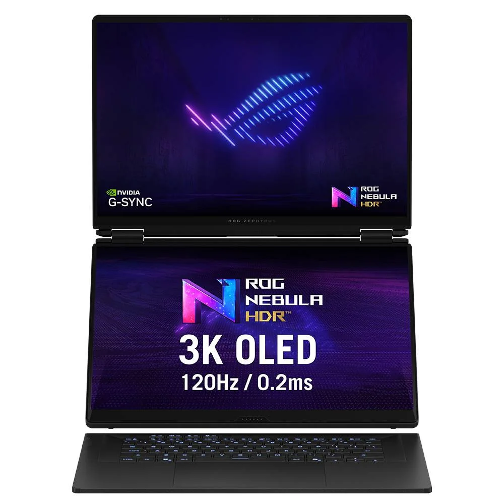 Portátil Gaming ASUS ROG Zephyrus Duo GX651AX Dual 16" 120Hz Intel Core Ultra 9 64GB 2TB SSD RTX 5090 W11 3 anos garantia - Imagem 6