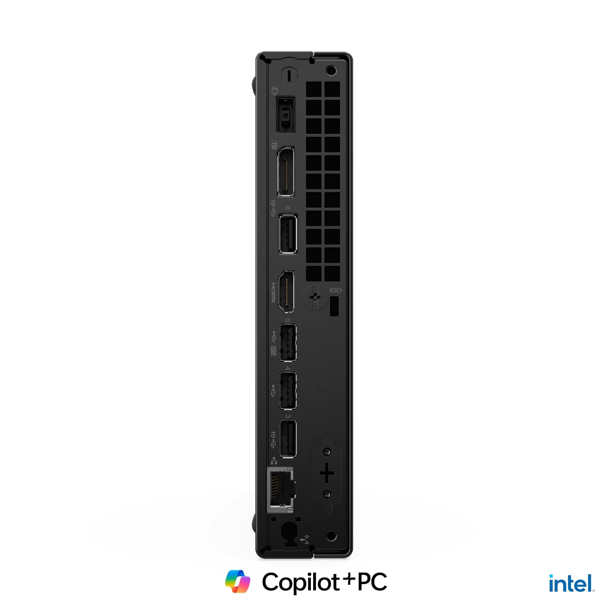 Computador Mini Desktop Lenovo ThinkCentre Neo 50q Gen 4 Intel Core Ultra 7 256V 16GB 512GB SSD Windows 11 Pro Preto - Imagem 4