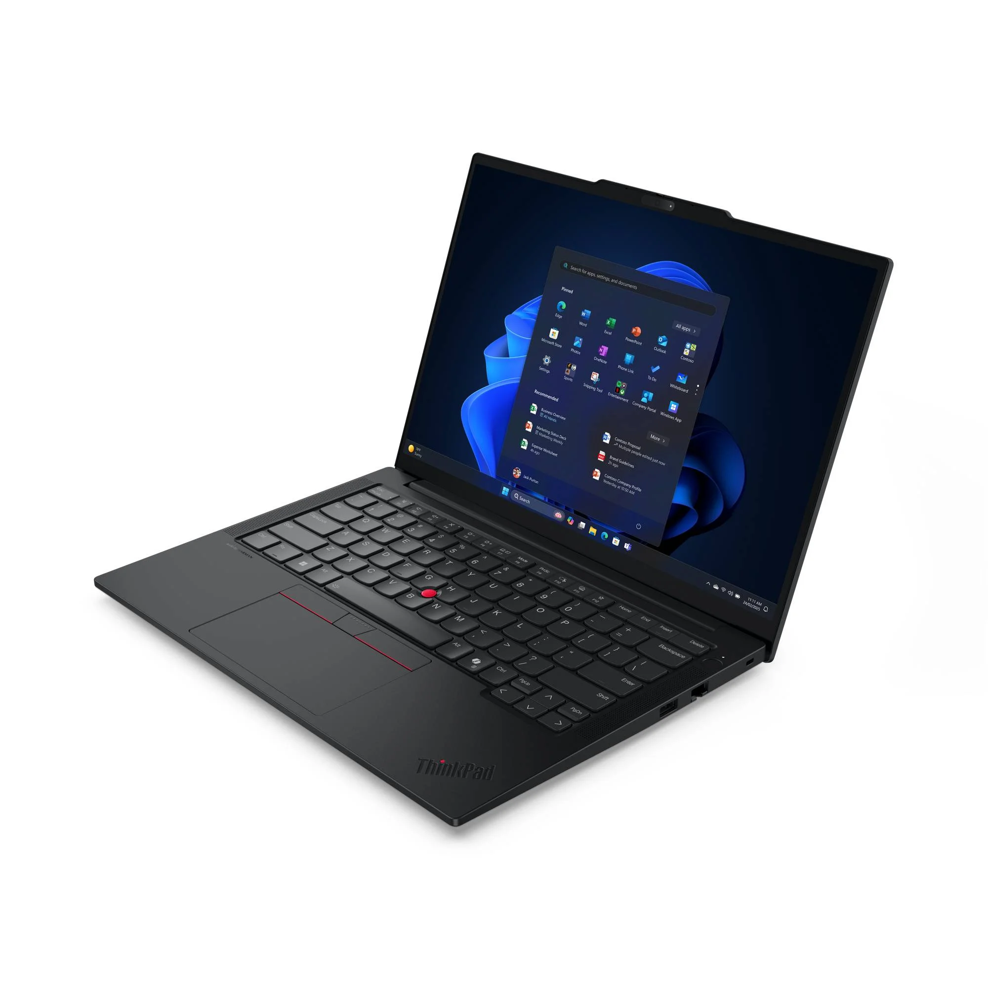 Portátil LENOVO ThinkPad E14 Gen 7 Copilot+ PC 14" IPS Intel Core Ultra 5 228V 32GB 512GB SSD W11P Preto PT - Imagem 2