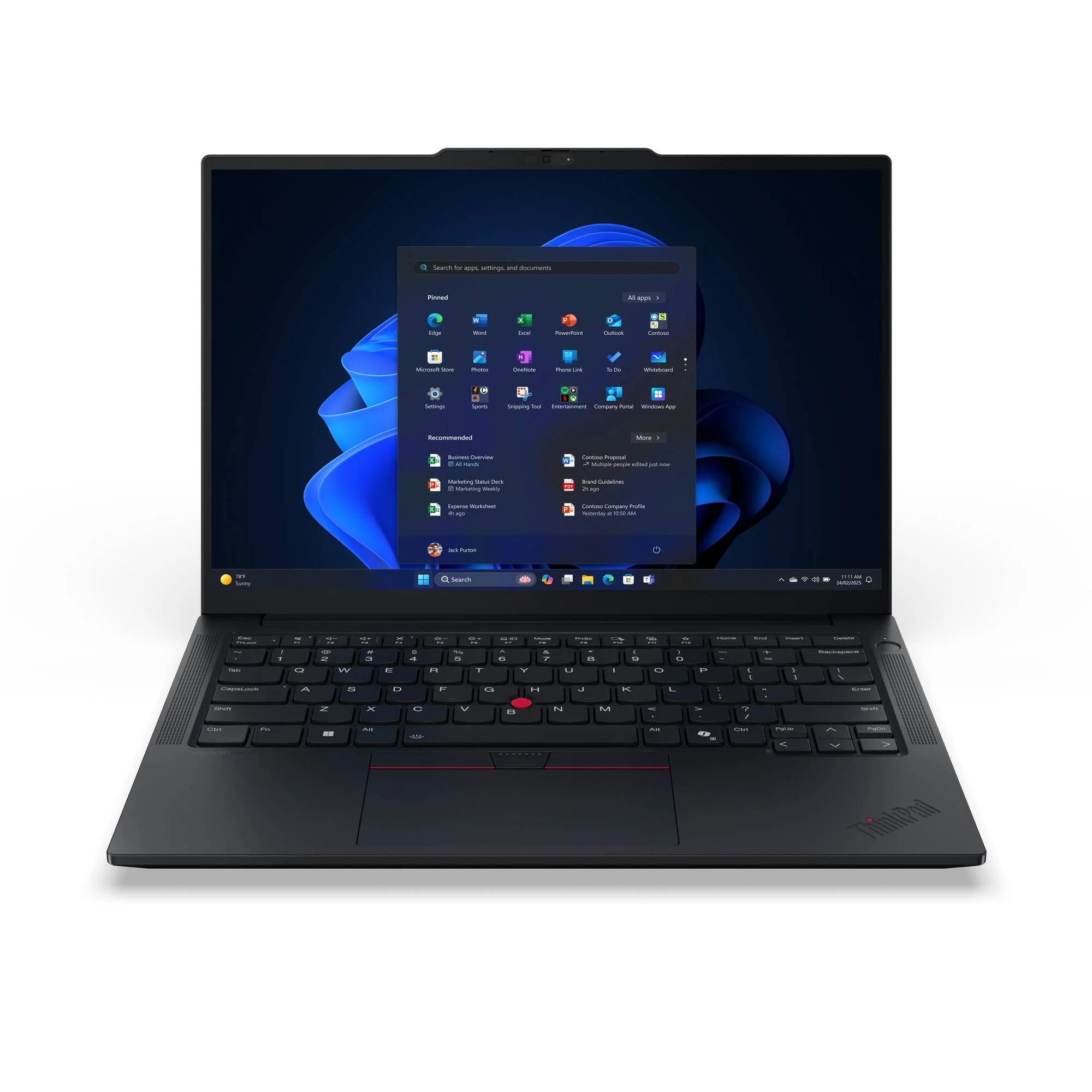 Portátil LENOVO ThinkPad E14 Gen 7 Copilot+ PC 14" IPS Intel Core Ultra 5 228V 32GB 512GB SSD W11P Preto PT - Imagem 1