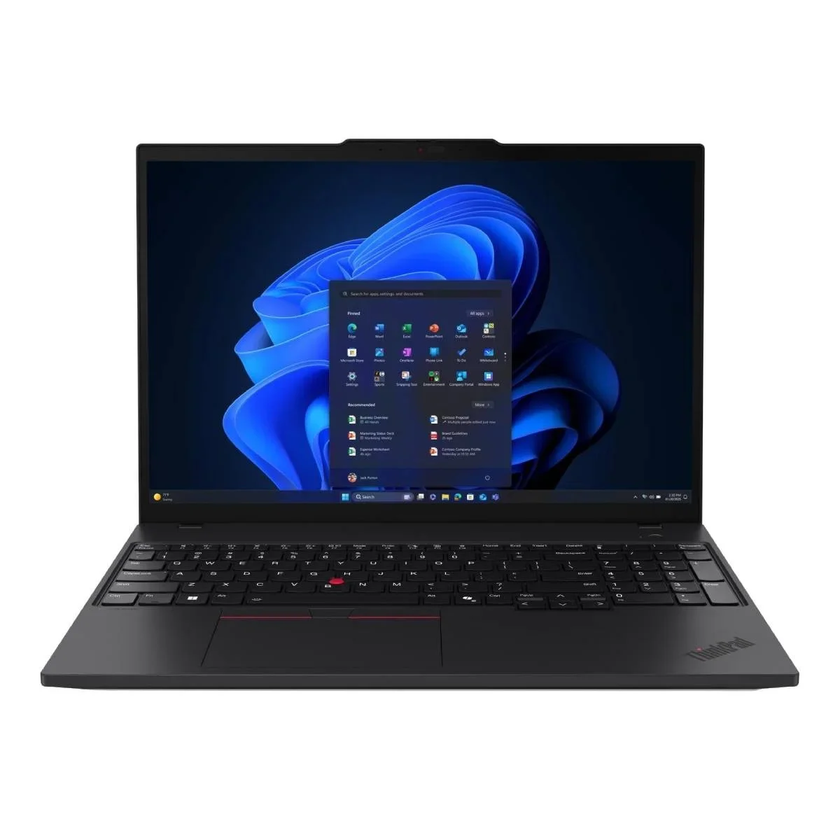 Portátil LENOVO T16 G4 INTEL CORE ULTRA 5 228V 16INCH WUXGA 400N 32GB 512GB SSD WIN11PRO - Imagem 1