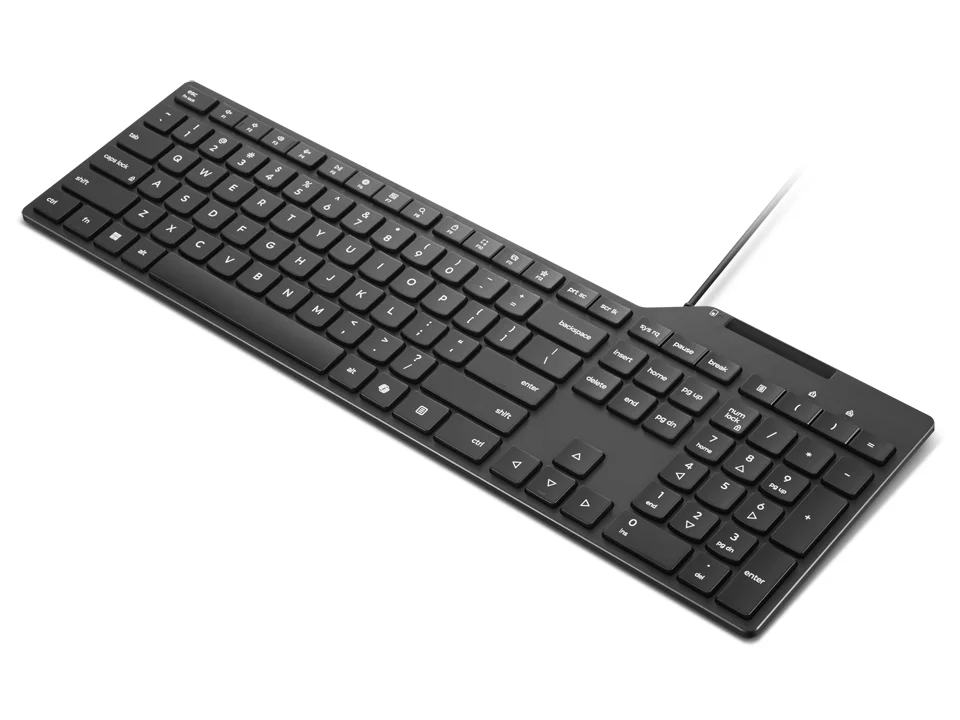 Teclado Lenovo Wired Smartcard Keyboard 5000 USB-A Layout Português Preto