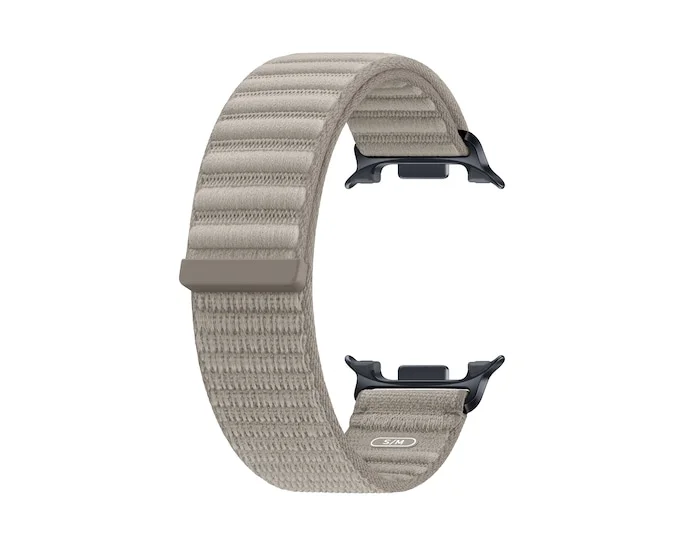 Bracelete Samsung Watch9 Fabric Strap S/M Castanho - Imagem 3