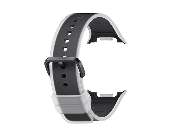 Bracelete de Silicone Samsung Watch9 Tamanho S/M Preto - Imagem 3