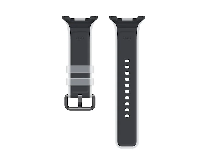 Bracelete de Silicone Samsung Watch9 Tamanho S/M Preto - Imagem 2