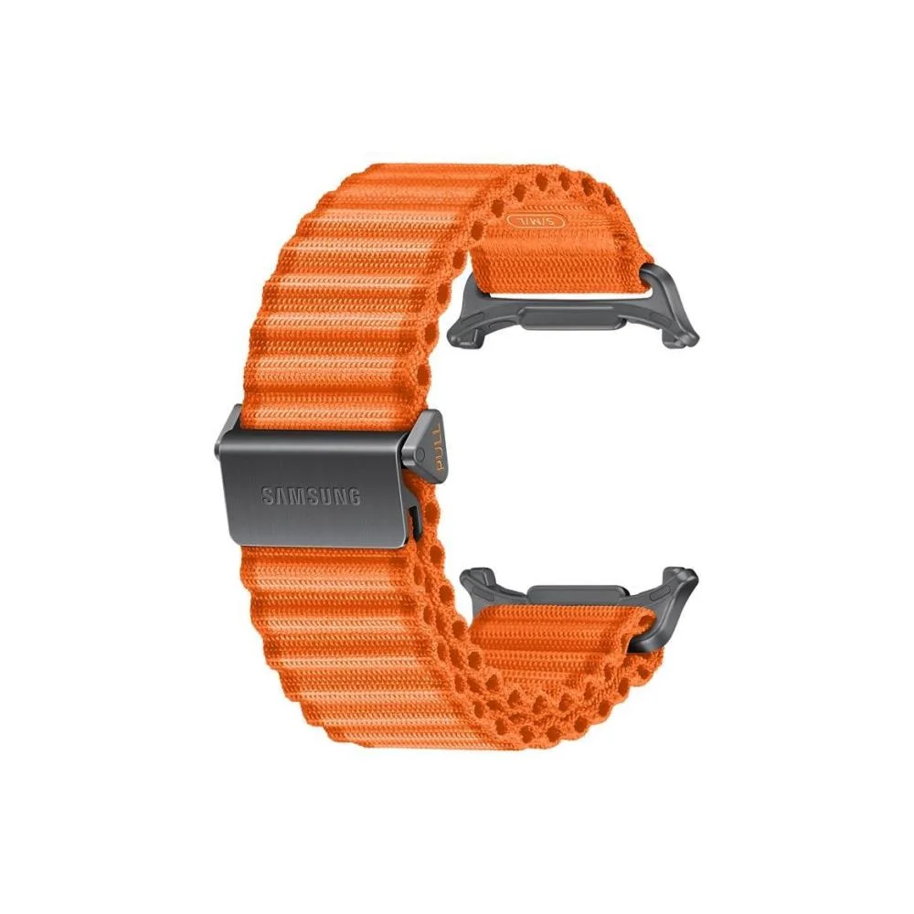 Bracelete Samsung Watch Ultra2 Fabric Strap Laranja - Imagem 1