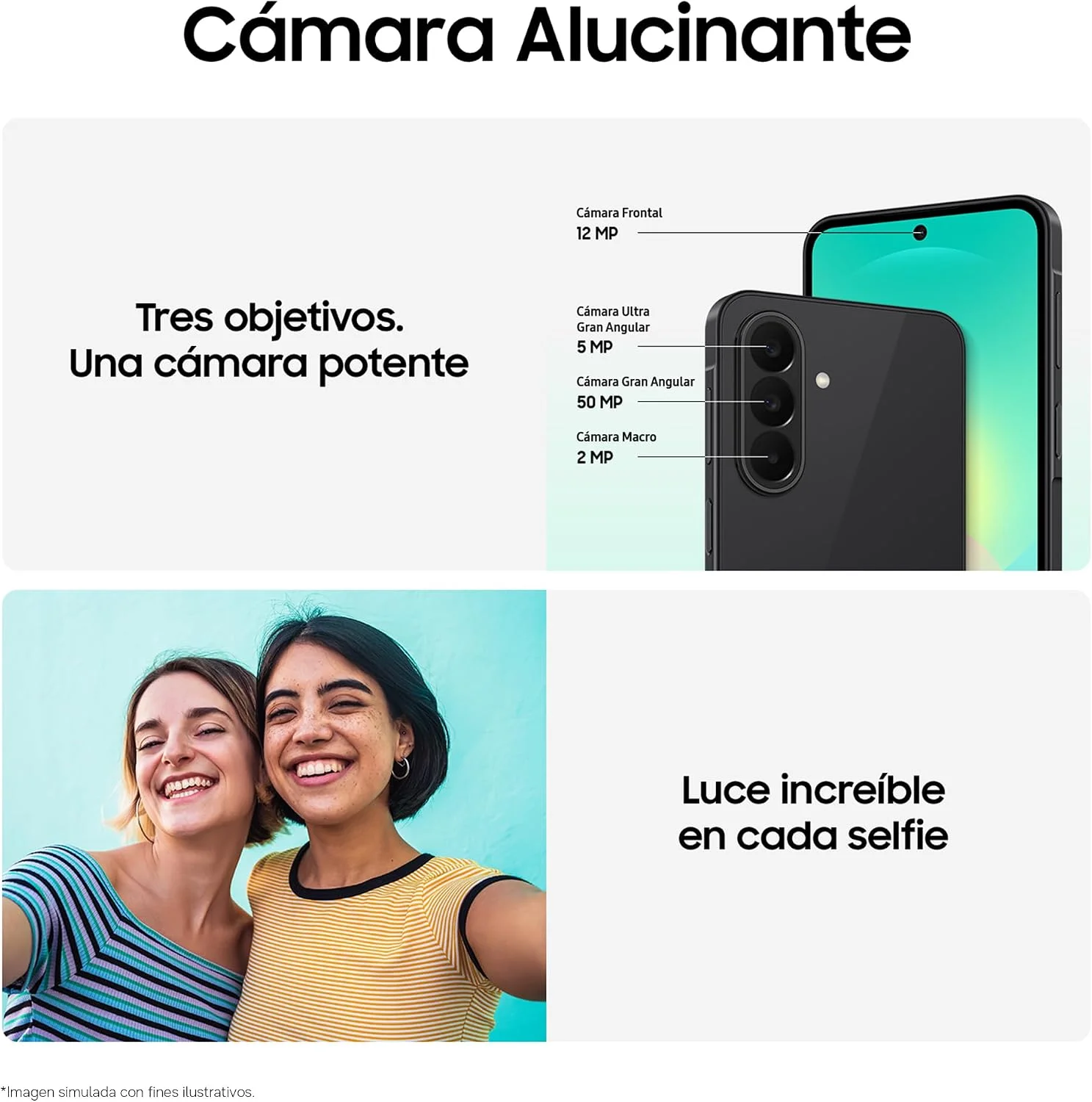Smartphone SAMSUNG Galaxy A27 5G 6.7" 6GB 128GB 5000mAh Dual SIM eSIM Azul - Imagem 5