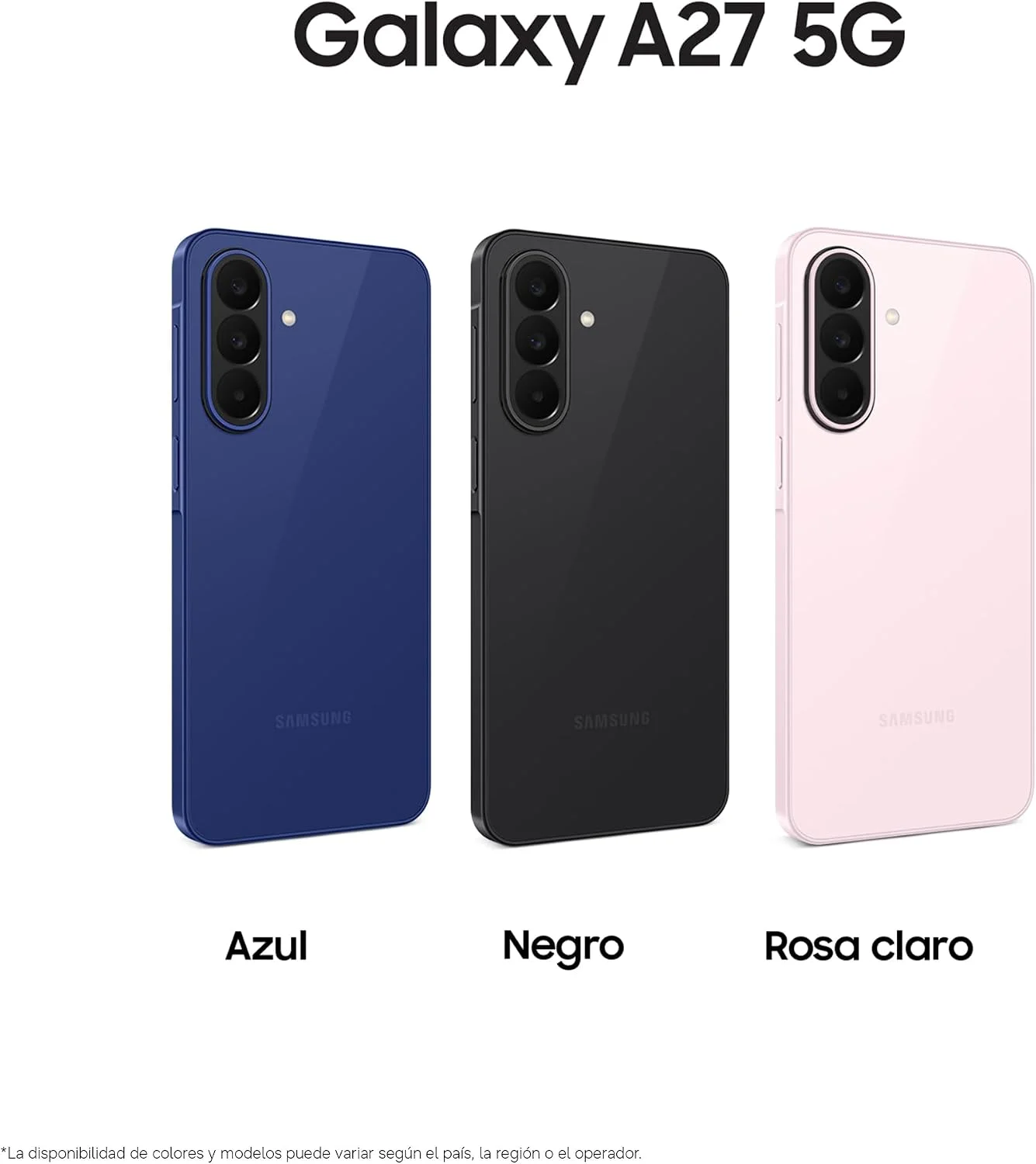 Smartphone SAMSUNG Galaxy A27 5G 6.7" 6GB 128GB 5000mAh Dual SIM eSIM Azul - Imagem 2